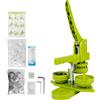 LetCartMaker Macchina per Creare Bottoni, Kit Pressa per Bottoni Fai-da-Te da 58mm Senza Installazione, Facile da Usare, Regalo Perfetto Fai-da-Te