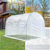 WOLTU 300x200x200cm Serra in Telo Impermeabile Invernale per Coltivazione Pomodori Verdure Piante con Porta e 6 Finestre