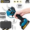Gisam Forbici Elettriche Senza Fili Gisam Brushless 60mm per Potatura Alberi da Frutto e Bonsai, Compatibili con Batteria Makita 18V