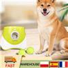 Lanciatore Automatico Interattivo di Palline per Cani, Macchina Spara Palline per Animali Domestici, Giocattolo per l'Addestramento dell'Intelligenza per Cani di Piccola e Media Taglia