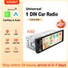 AINAVI K40 Autoradio Universale 1 DIN con Carplay Wireless, Schermo Touch IPS HD 1280*720, Stereo Auto 1DIN Multimediale