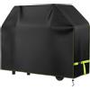 NONE Copertura per Barbecue da Esterno in Tessuto Oxford 460D con Rivestimento in PU Argento per Protezione UV, Resistenza del Colore e Impermeabilità
