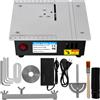 Seeiswork Mini Sega da Tavolo Fai-da-Te 96W 5000RPM, Macchina da Taglio Compatta di Precisione per Legno, PCB, Plastica, Alluminio, Spina EU
