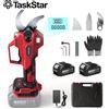 taskstar Forbici da Potatura Elettriche Senza Fili TaskStar, Taglia Rami 40MM, con Lama SK5, Compatibili con Batteria Makita 18V