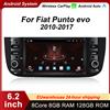 NONE Nuovissimo Autoradio Android per Fiat Punto Evo 2010-2017, Lettore Multimediale per Auto con CarPlay Wireless, Navigazione Android 4G/GPS