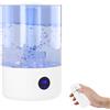 Areyourshop Umidificatore a Nebbia Fredda 7,8 L con Diffusore di Oli Essenziali, Riempimento dall'Alto per Camere e Grandi Ambienti