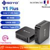 SOYO Nuovo Mini PC Y5 Plus con CPU Intel Core i7 di 4a generazione (fino a 3,3 GHz), 8 GB di RAM, SSD da 128 GB, computer desktop, doppio display 4K, Type-C, WiFi5