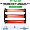 DATOUBOSS Lampada a infrarossi per verniciatura DATOUBOSS 3000W, a onde corte, 220V, area di polimerizzazione 1200 × 1000mm, principalmente per l'asciugatura della vernice automobilistica in ambienti interni.