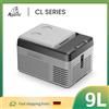 Alpicool Frigorifero per Auto Alpicool CL9 9L, Frigo a Compressore 12V, Mini Congelatore 12/24V DC 100-240V AC, Refrigeratore Portatile per Campeggio e Viaggi