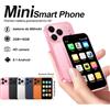 SERVO Mini telefono Android 3G WCDMA con doppia SIM, GPS, Wi-Fi, 2GB + 16GB, sblocco facciale, custodia, mini smartphone