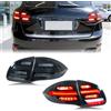 xunder Luci Posteriori a LED per Porsche Cayenne 958 92A 2011-2014 con Indicatori di Direzione Sequenziali, Gruppo Fanali Posteriori Trasparenti [Non Compatibile con 2015]