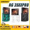 ANBERNIC RG35XX PRO Console di Gioco Retrò Verticale, Schermo IPS OCA da 3.5", Linux 64-bit, Doppi Joystick, Motore a Vibrazione, RixelHK