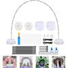 NONE Supporto per Palloncini Regolabile, Kit Arco di Palloncini con Base, Supporto per Mezzo Arco di Palloncini per Compleanni, Matrimoni, Feste, Baby Shower