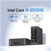 NONE Mini PC Intel Core I9-8950HK 16GB DDR4 1/2TB SSD Windows 11 Pro PC Desktop Gaming 4K HD WiFi 6+ 1000Mbps BT5.2