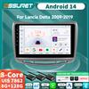 OSSURET Autoradio Android 14 con Carplay per Lancia Delta 2009-2019, Lettore Multimediale 7862 8Core, GPS, Navigatore, Stereo, Telecamera 360°, Bluetooth