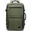 KONO Zaino da Viaggio KONO, Bagaglio a Mano Certificato GRS, 38L Multifunzionale per Viaggi d'Affari e Outdoor (55 x 35 x 20 cm)