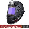 ARCCAPTAIN Casco da Saldatura ARCCAPTAIN con Oscuramento Automatico, Alimentazione Solare, Visione a Colori Reali, Maschera per Saldatore 1/1/1/1 per MMA MIG TIG e Taglio