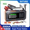 YABER BUTURE Avviatore d'Emergenza 6-in-1 per Auto con Compressore d'Aria 160PSI 26800mAh, Kit di Emergenza Portatile per Auto