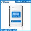 EPever Regolatore Solare MPPT EPEVER 10A 20A 30A 40A 12/24/36/48V XTRA4415N G3 per Pannelli Fotovoltaici Senza Batteria con Monitoraggio APP (USA)