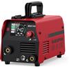 ARCCAPTAIN Saldatrice ARCCAPTAIN 3 IN 1 MIG 230V Semiautomatica Lift TIG Argon ARC MMA MIG Senza Gas Portatile IGBT Synergy Tools