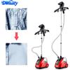 DWiusty11 Ferro da Stiro Verticale a Vapore Regolabile 1.8 L 1800W, Stiratrice a Vapore Portatile per Vestiti