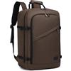 KONO Zaino da viaggio KONO 38L omologato per il trasporto aereo 55x35x20cm, borsa da viaggio multifunzionale 3-in-1, zaino leggero per viaggi