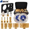 SHDIATOOL Set di 14 Punte Diamantate per Foratura Dia6-110mm + Utensile per Smussatura 50mm + Fresa + Disco da Taglio 125mm M14 per Piastrelle