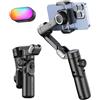 aochuan Stabilizzatore Gimbal Portatile a 3 Assi AOCHUAN per Smartphone con Luce di Riempimento per iPhone Android, Tracciamento del Viso, Vlog Smart XE