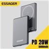 ESSAGER Power Bank Wireless Sottile Essager 5000mAh 20W Ricarica Rapida Batteria Esterna Portatile Compatibile Magnetica Magsafe per iPhone 1716