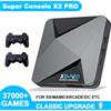 KINHANK Super Console X2 Pro Console Retro per Videogiochi con 37000 Giochi per PS1/DC/MAME/SS con Gamepad, Regalo per Bambini, Scatola di Giochi