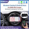 BONROAD Modulo Wireless CarPlay Android Auto BONROAD Compatibile con BMW MINI R55 R56 R57 R60 R61 F55 CIC NBT EVO BIS MirrorLink Upgrade Box