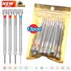NONE Set di Cacciaviti di Precisione 5/13 Pezzi 0.6-2.0mm in Acciaio ad Alta Durezza, Kit di Riparazione per Orologi, Occhiali e Gioielli per Orologiai