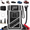 OLOEY Avviatore d'Emergenza Portatile 12V per Auto con Compressore d'Aria 150PSI, Power Bank 2-in-1 per Batteria Auto, Accessori Elettronici per Auto