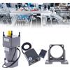 Bymaocar Motore Elettrico Monofase 250W Reversibile con Regolatore di Velocità Variabile, Motoriduttore 220V