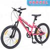 Vankel Bicicletta da montagna per bambini Vankel per ragazze dai 6 ai 9 anni, bici leggera da 20 pollici a 6 velocità con cambio e freni a V