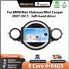 podofo Autoradio Podofo 9'' per BMW Mini Clubman/Mini Cooper 2007-2013 con CarPlay Wireless, Android Auto, WIFI, GPS, Radio FM/RDS e Bluetooth