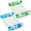 Sloosh 2 Pacchi di Amache Galleggianti per Piscina per Adulti, Galleggianti Gonfiabili 4-in-1 Multiuso in PVC, Amache Galleggianti per Acqua