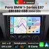 Junsun Autoradio Junsun 8-Core con Apple CarPlay Wireless e Android Auto per BMW Serie 1 E87 E81 E82 E88 2004-2011, Navigazione GPS, WiFi, DSP, RDS, BT, SWC, Unità Multimediale Stereo