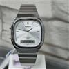 Casio Classic AQ-240E-7A Orologio Digitale Analogico Unisex 40,9 × 35,8 × 8,1 mm Doppio Fuso Orario con Cinturino Autoadattante