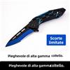 Coltello Pieghevole Multiuso Affilato, Coltello Tascabile EDC, Coltello da Frutta, Adatto per Sopravvivenza nella Natura Selvaggia, Campeggio, Pesca, Caccia