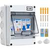 Scatola fusibili a caldo, impermeabile IP65, 230V 50/60Hz 6000A, 5/8/12 moduli, adatta per casa, villa, fabbrica, hotel