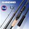 HANDING 【Dalla Polonia】Canna da Pesca HANDING 1.98-2.44m Magic L, Azione MF/F, Peso Esca 1.5-40g, per Pesca All-Round, Trota, Spigola e Luccio, con Diverse Peso Esca, Manico in EVA e Manico in Sughero