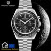 PAGANI DESIGN 2026 Nuovi PAGANI DESIGN Uomo Luna orologi di lusso orologio al quarzo Uomo nero Automatico Data Velocità Cronografo impermeabile in acciaio inox Wristwathch Spedito localmente in Europa