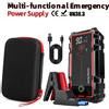 Soulor Avviatore auto wireless 2000A 18000mAh,power bank 4in1 LED booster batteria,-45℃ avviatore emergenza per auto camion moto 12V