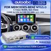 AUTOABC CarPlay e Android Auto wireless per Mercedes-Benz NTG5.0 C W205 GLC-Class C350E GLC250 GLC300 C63 AMG, con supporto per la navigazione