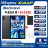 BLACKVIEW Tablet Blackview MEGA 8 da 13 pollici con display FHD+ a 90Hz, 12GB+512GB, batteria da 11000mAh, AI, Android 15, fotocamera da 50MP, 4 altoparlanti BOX, 4G, Pad PC