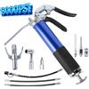 NONE Kit Ingrassatore Manuale 8000 PSI con Impugnatura a Pistola, Accoppiatore ad Alta Pressione, Ingrassatore da 400CC, Strumento per Manutenzione Pesante