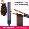 NONE Asciugacapelli e Piastra 2 in 1 Professionale con Ioni Negativi, Strumento Essenziale per Styling Duraturo su Tutti i Tipi di Capelli