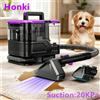 Honki Spot Cleaner 530W 20KPa Pulitore Portatile per Tappeti, Divani e Tende con Funzione Spray e Aspirazione Integrata, Macchina per Pulizie Domestiche