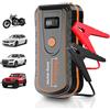 NONE Avviatore d'Emergenza per Auto 12V, Power Bank Portatile per Avviamento, Booster per Batteria Auto, Accessorio Elettronico per Emergenze